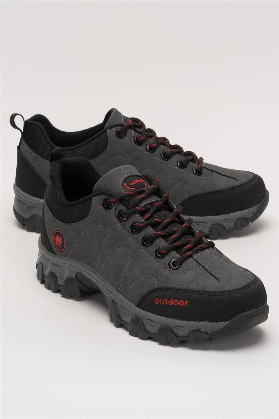 Soğuk Geçirmez Unisex Outdoor Trekking Bot Ayakkabı GRİ
