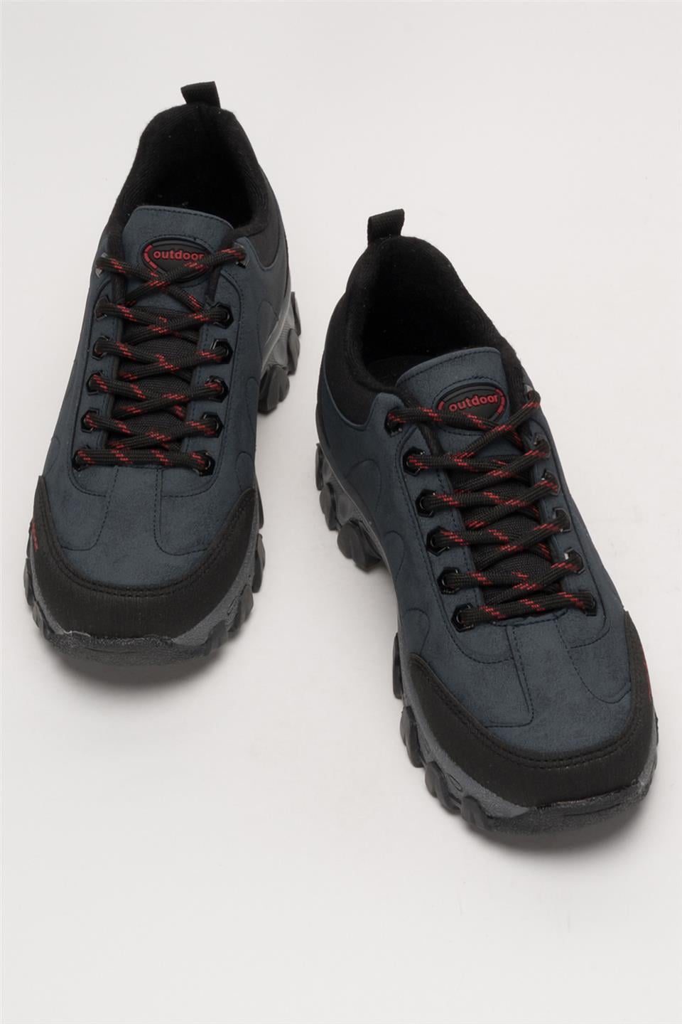 Soğuk Geçirmez Unisex Outdoor Trekking Bot Ayakkabı LACİVERT