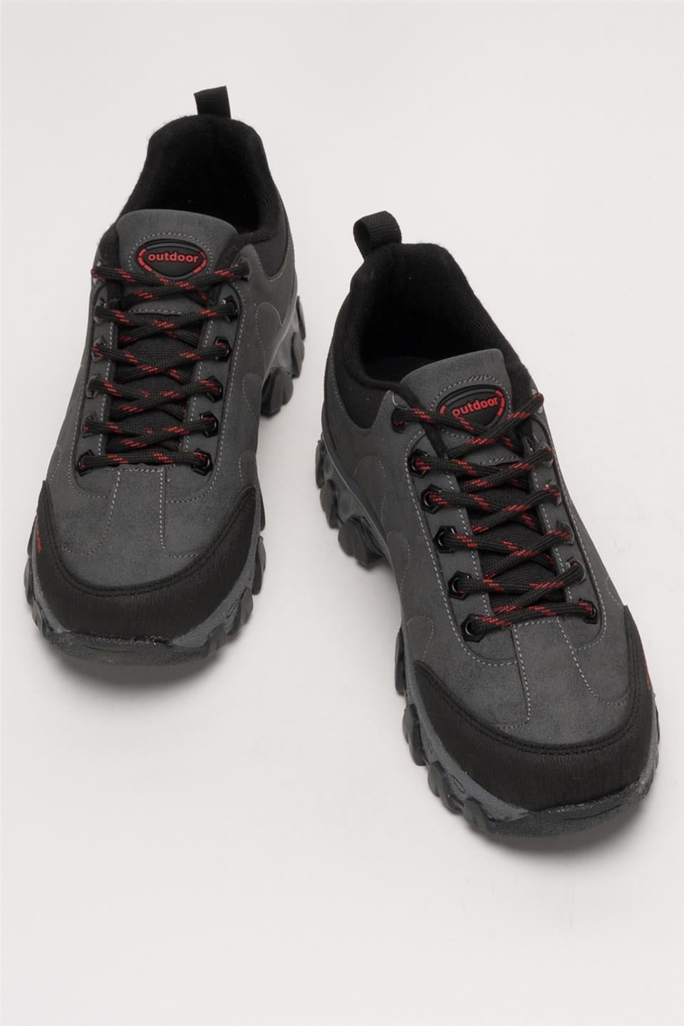 Soğuk Geçirmez Unisex Outdoor Trekking Bot Ayakkabı GRİ