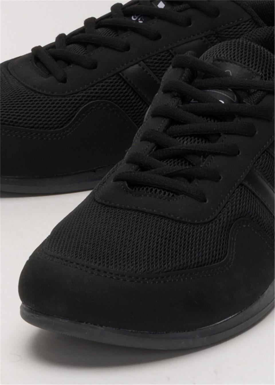 Unisex Airfile İnce Taban Spor Ayakkabı SİYAH