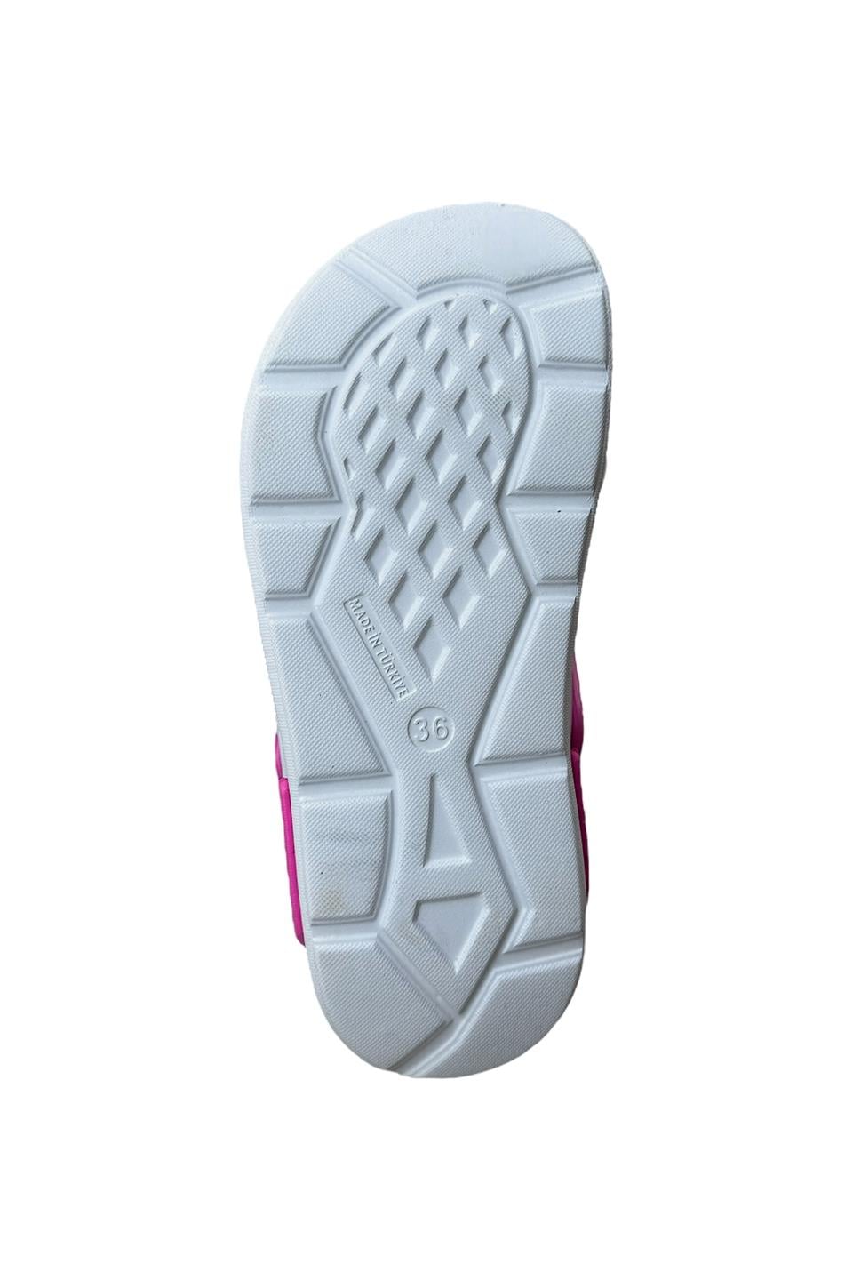 Unisex Comfort Eva Taban Terlik BEYAZ - PEMBE