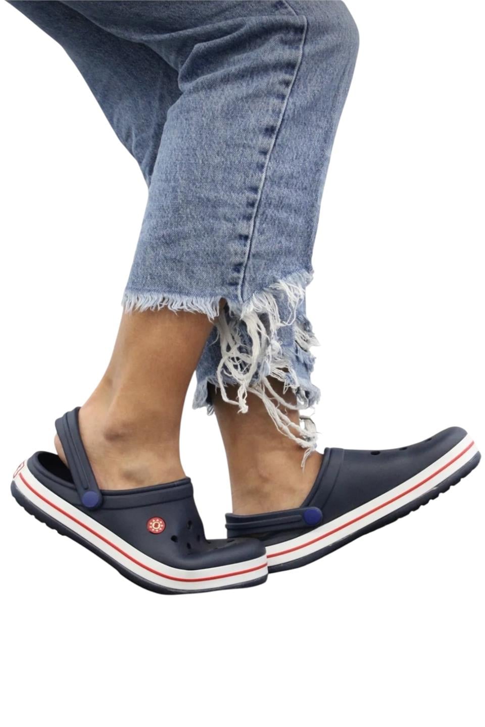 Unisex Confort Hafif Medikal Hemşire Sabo Terlik LACİVERT