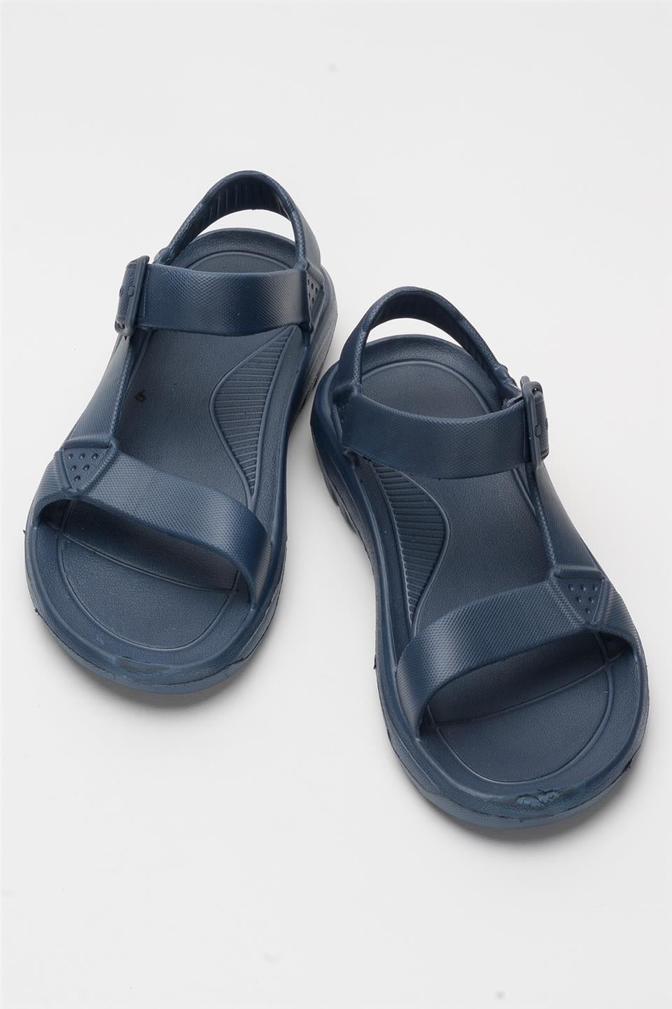 Unisex Eva Spor Kaymaz Yürüyüş Sandaleti LACİVERT