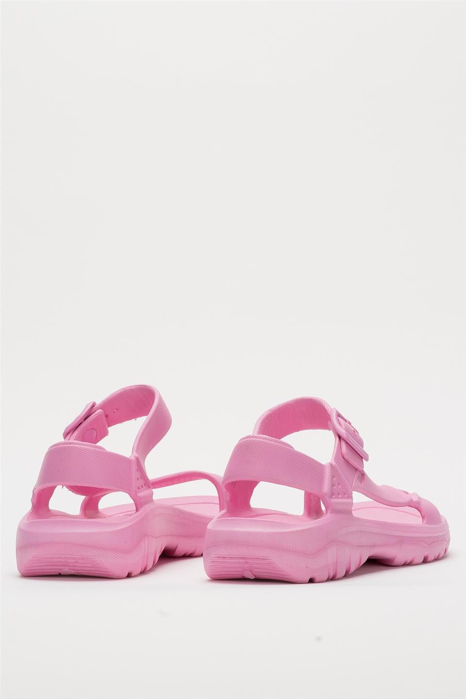 Unisex Eva Spor Kaymaz Yürüyüş Sandaleti PEMBE