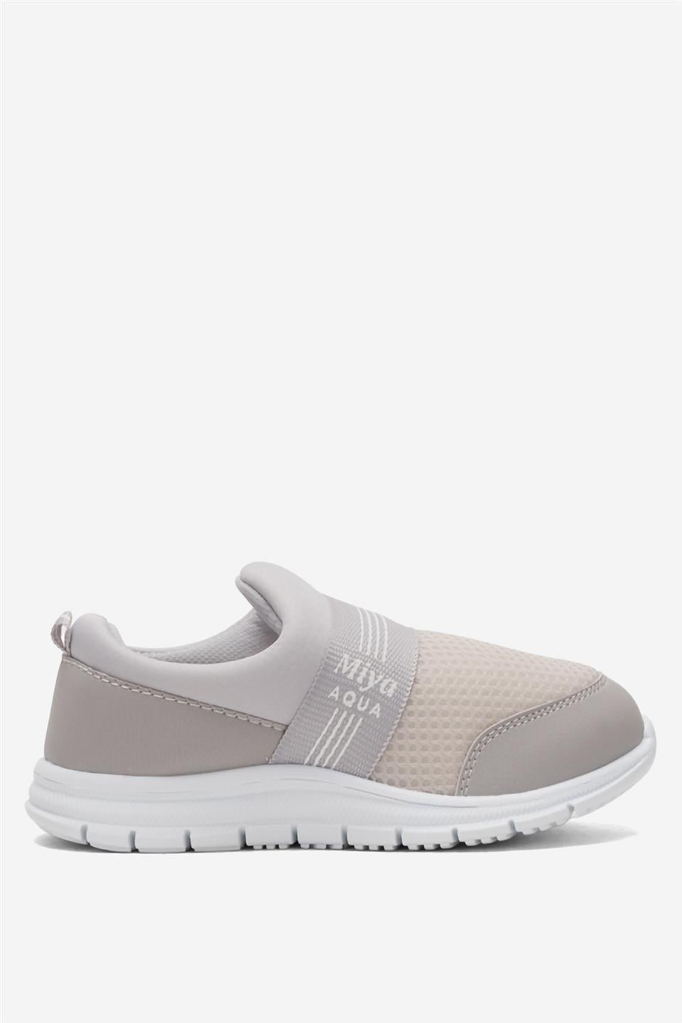Unisex Lastilkli Hafif Airfle Çocuk Spor Ayakkabı  GRİ