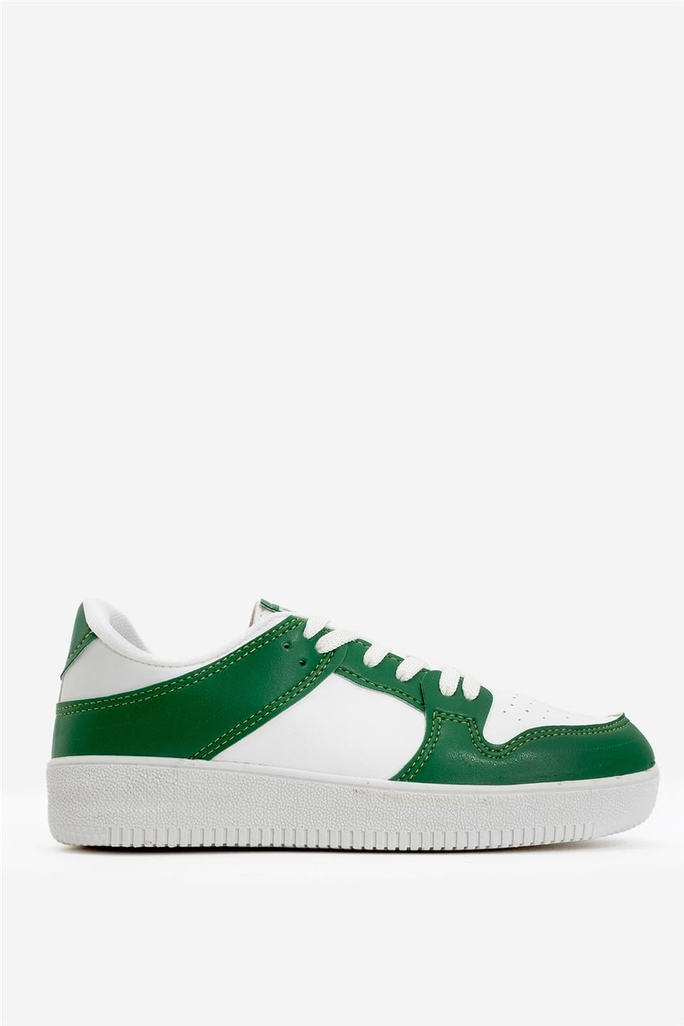 Unisex Spor Sneaker Ayakkabı BEYAZ - YEŞİL