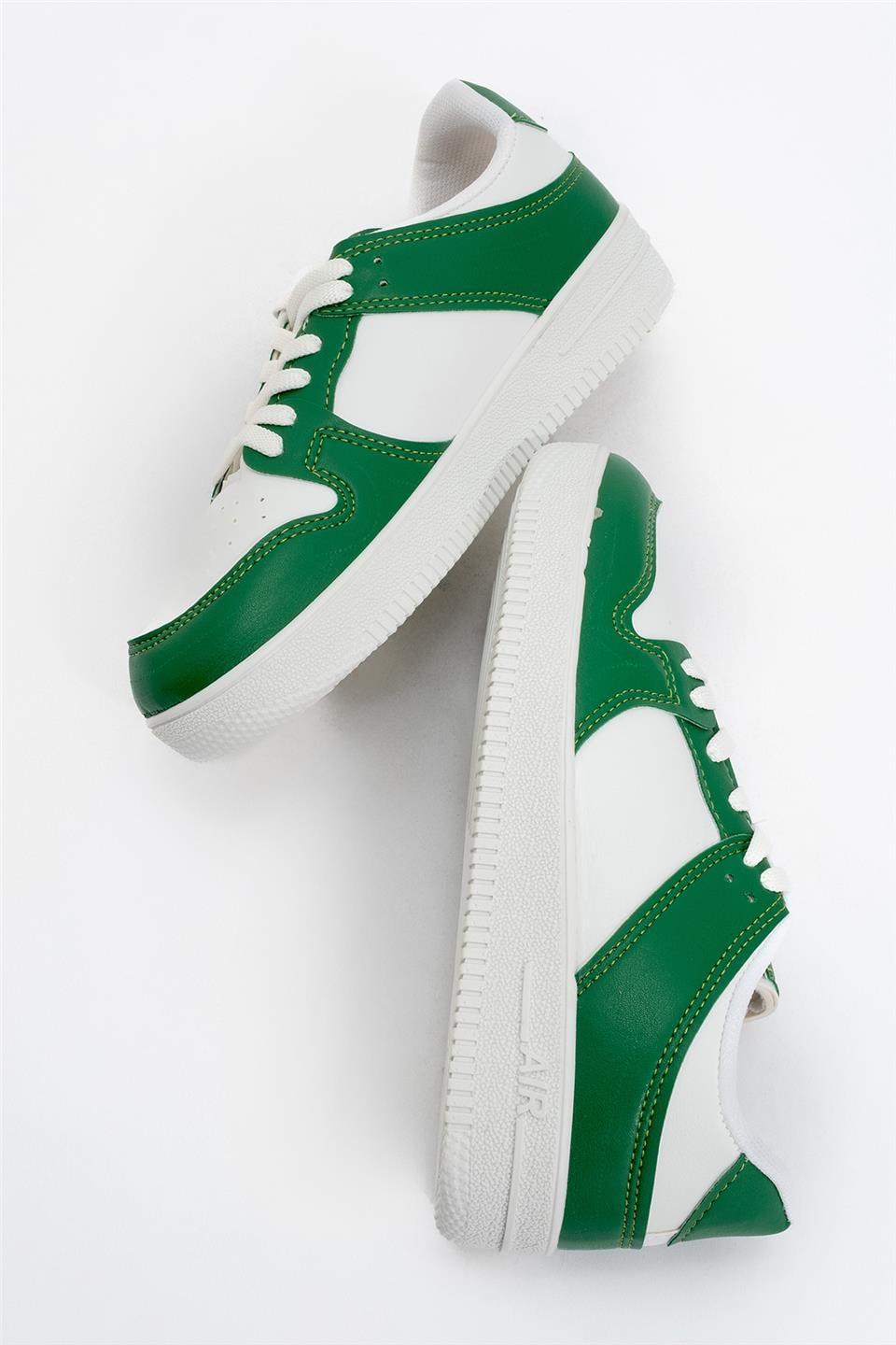 Unisex Spor Sneaker Ayakkabı BEYAZ - YEŞİL