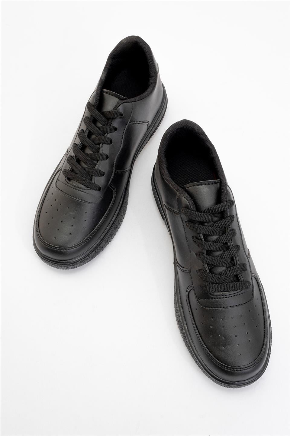 Unisex Spor Sneaker Ayakkabı SİYAH