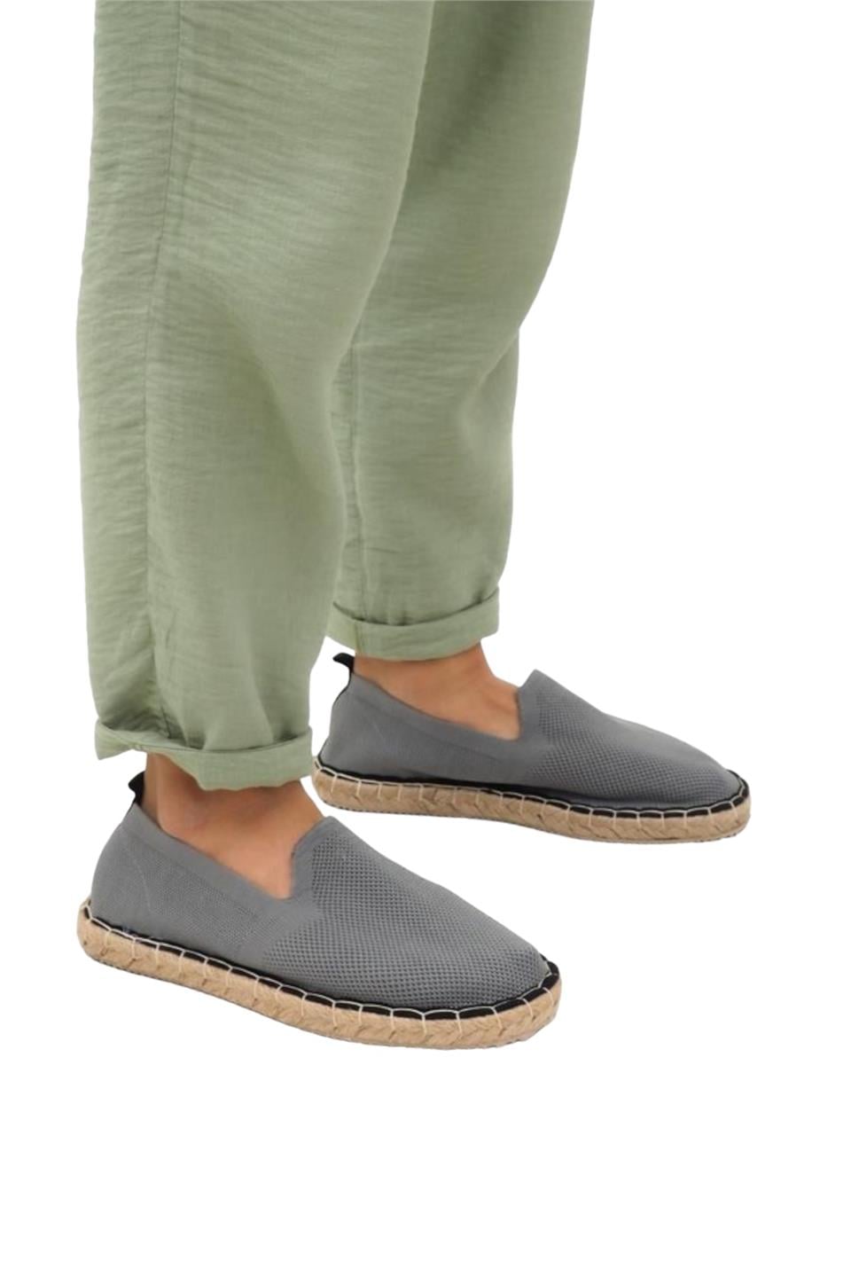 Unisex Triko Espadril GRI