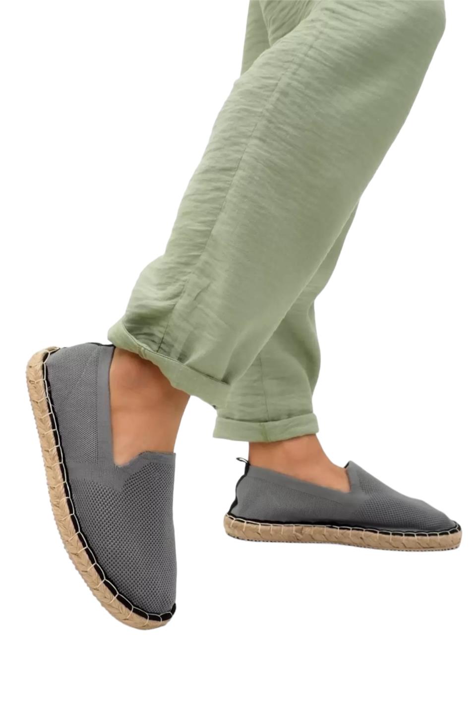 Unisex Triko Espadril GRI