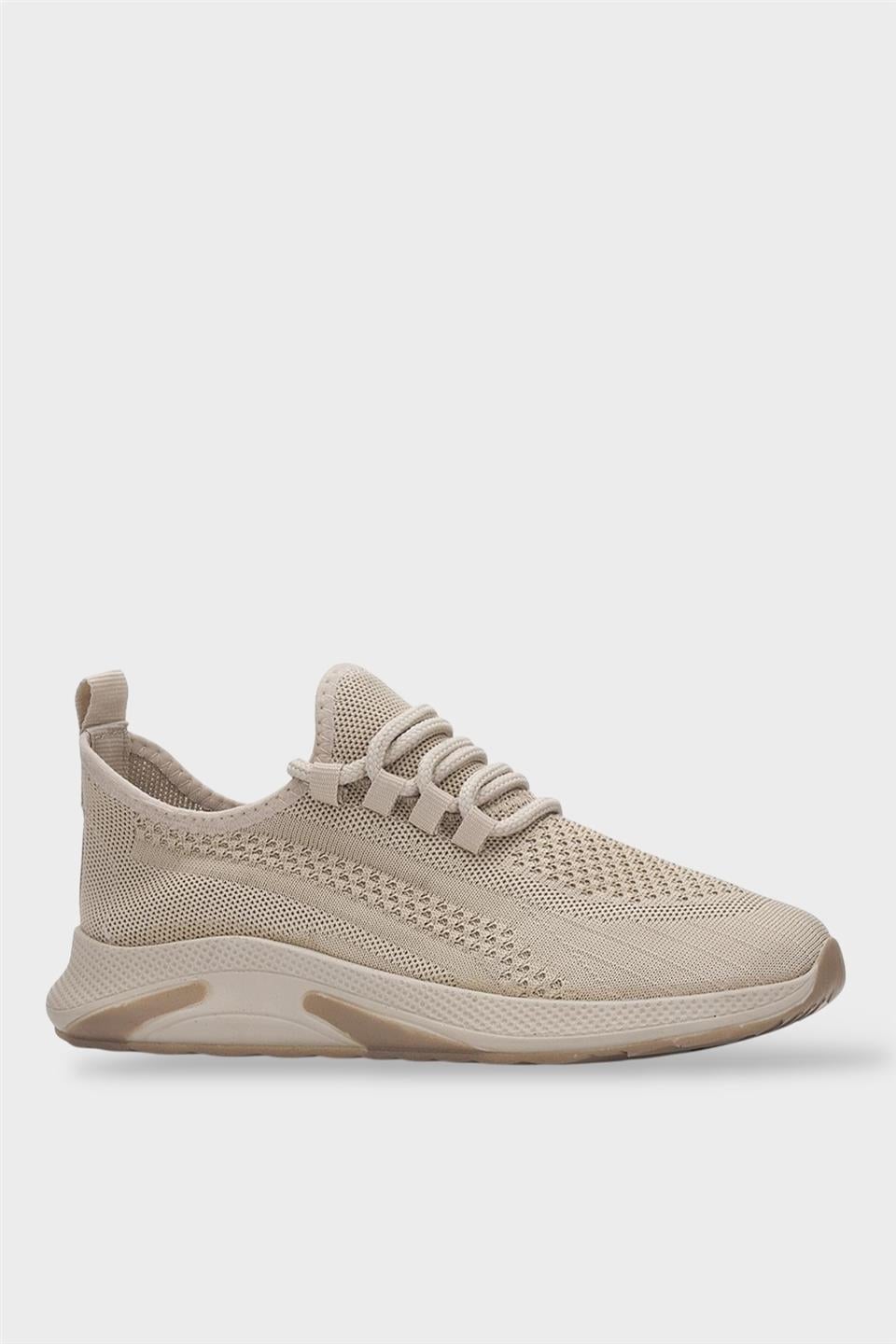 Unisex Yazlık Triko Spor Ayakkabı BEJ