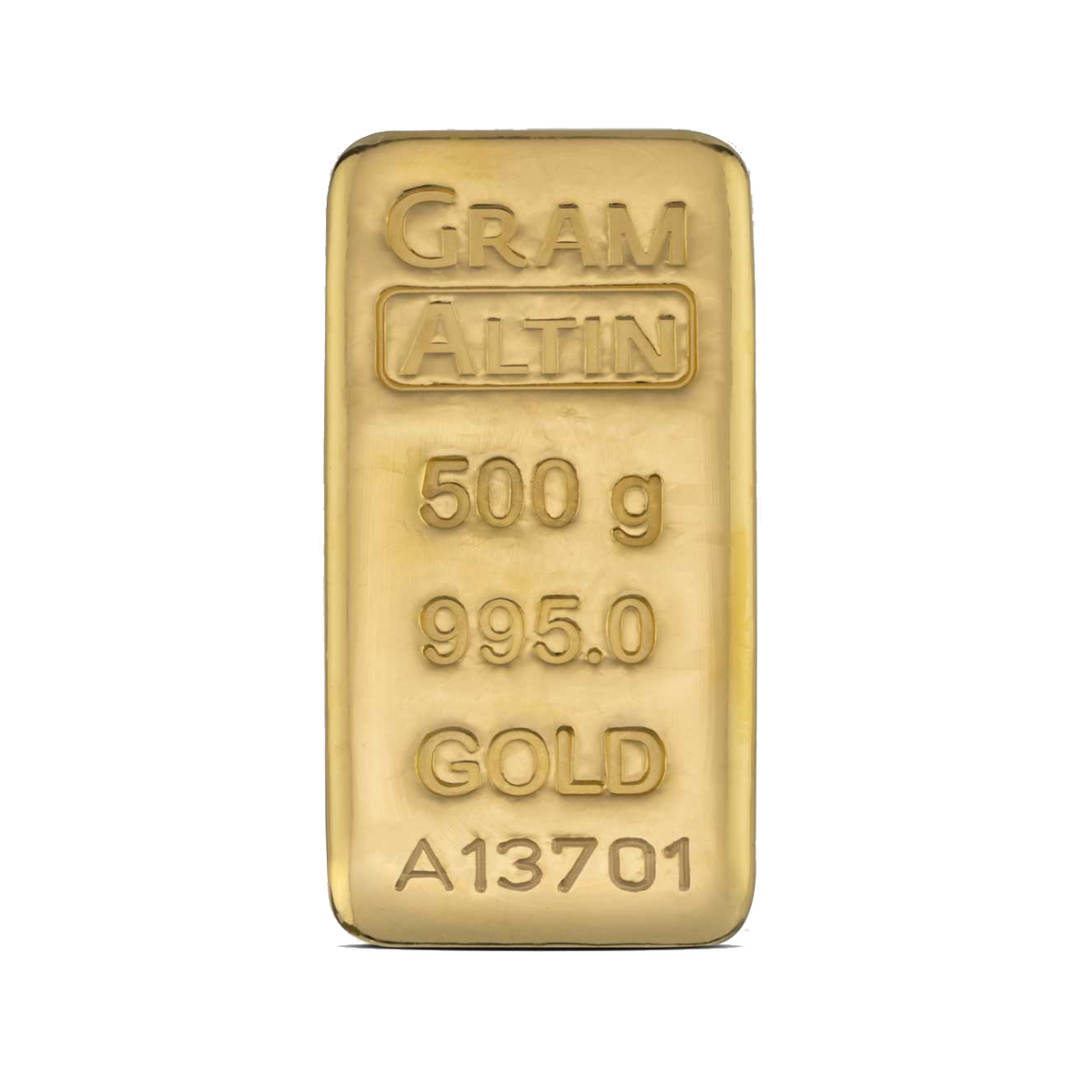 500 Gr 24 Ayar Gram Altın
