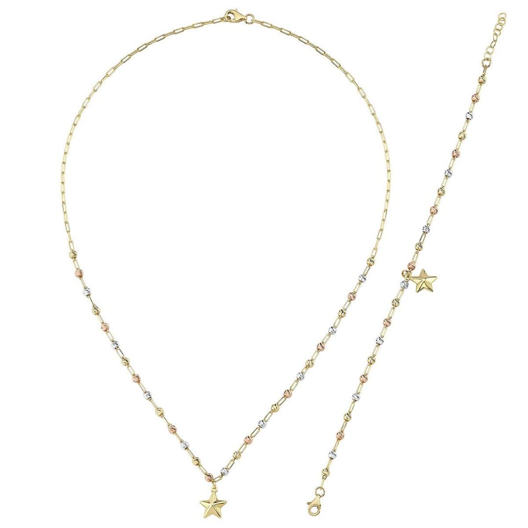 ALTIN DORİKALI SET