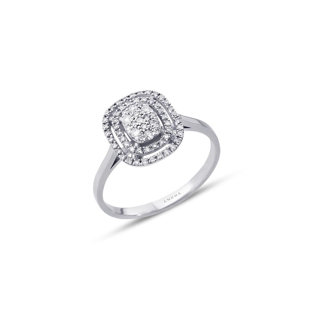 PIRLANTA BAGET YÜZÜK 0,19 CT