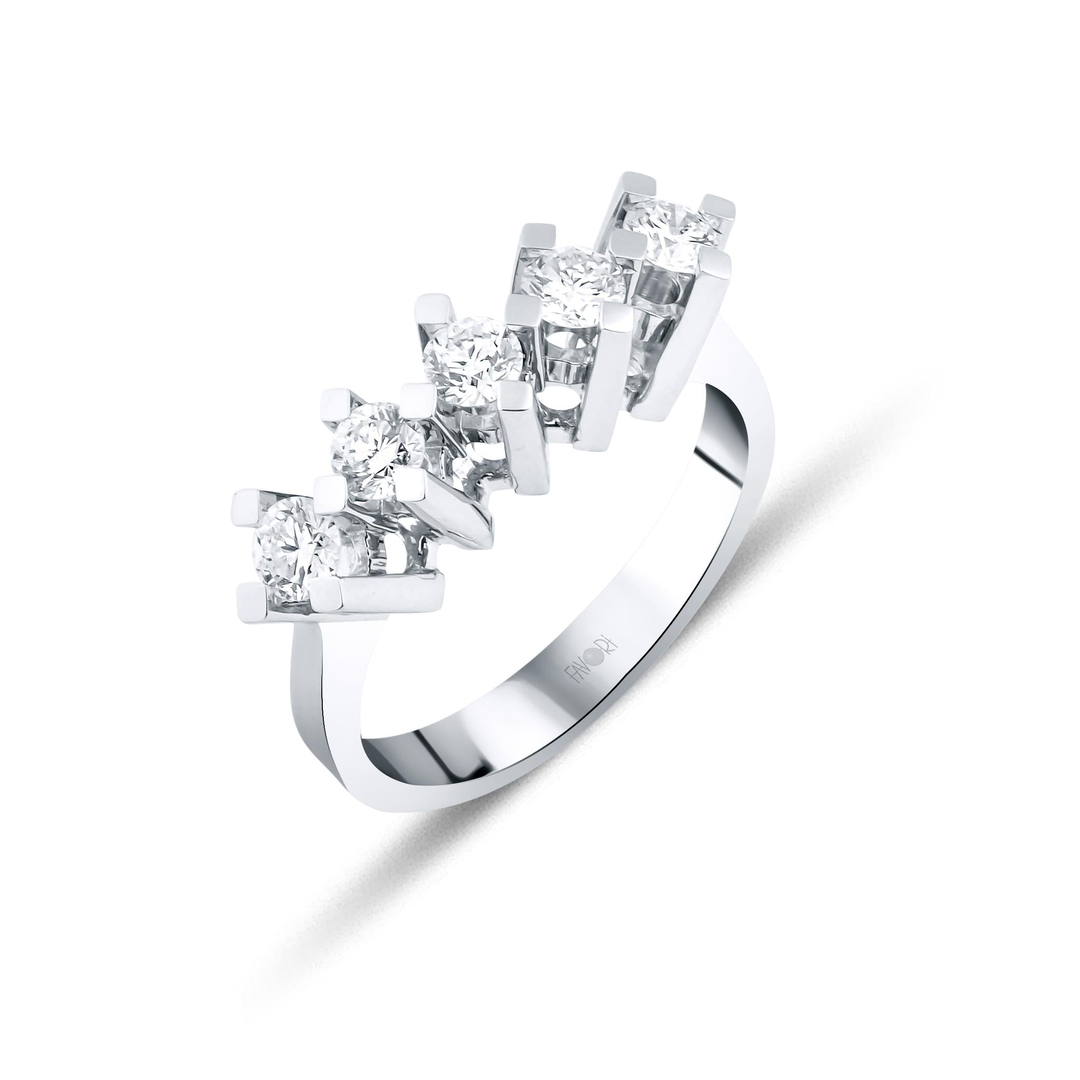 PIRLANTA BEŞTAŞ YÜZÜK 0.45 CT