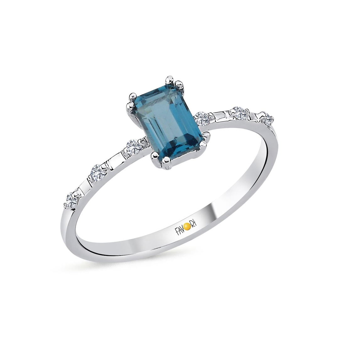 PIRLANTA LONDON TOPAZ YÜZÜK