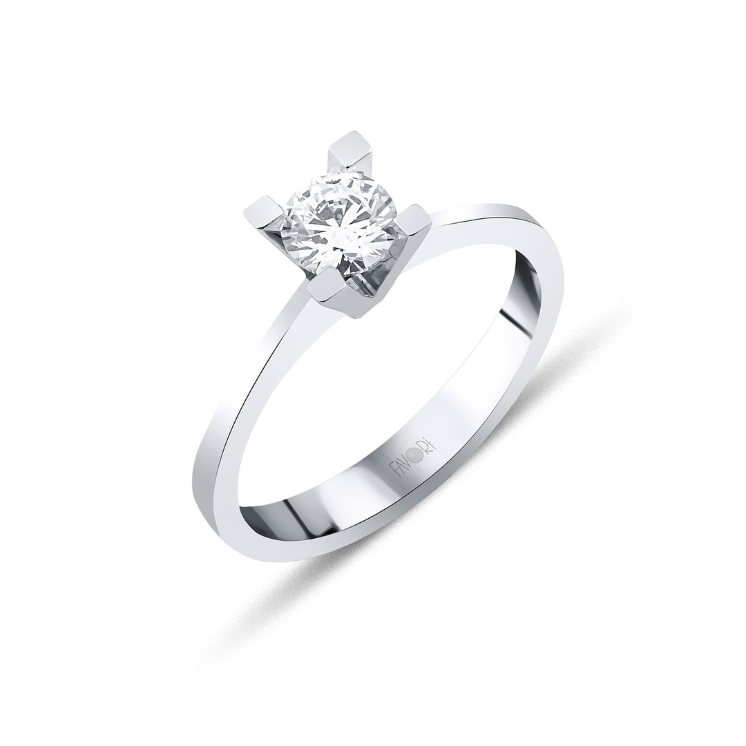 PIRLANTA TEKTAŞ YÜZÜK  0,16 CT