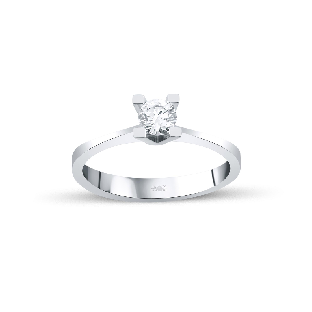 PIRLANTA TEKTAŞ YÜZÜK 0.35 CT