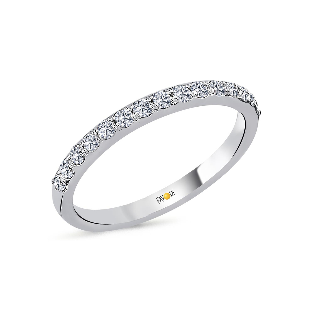 PIRLANTA YARIMTUR YÜZÜK 0.30 CT