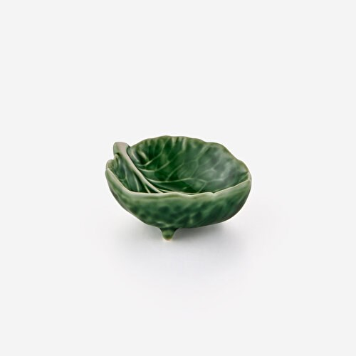 Bordallo Pinheiro Cabbage Yeşil Seramik Servis Kasesi 9 Cm
