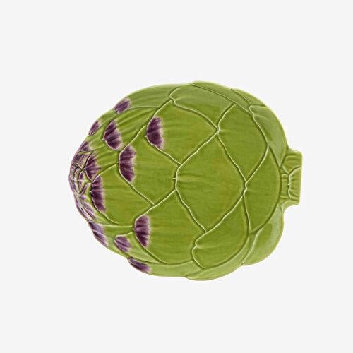 BORDALLO PINHERIO Artichoke Yeşil Seramik Kahvaltı Tabağı 23,5 Cm