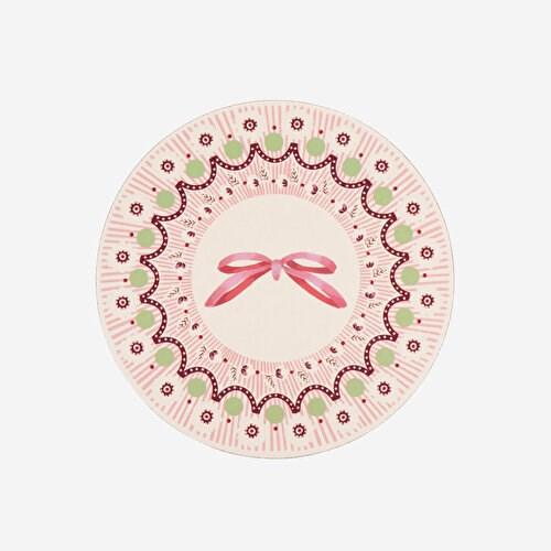 CATH KIDSTON Fields Mavi Mantar Bardak Altlığı Seti 10 Cm