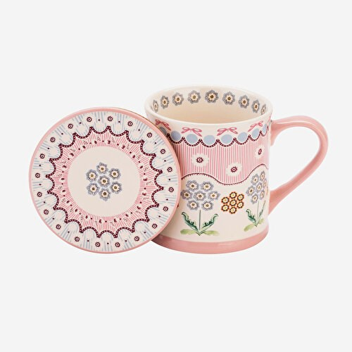 CATH KIDSTON Fields Pembe Stoneware Kupa 250 Ml