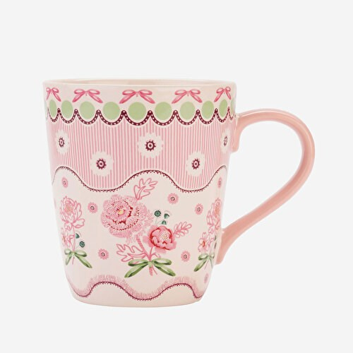CATH KIDSTON Fields Pembe Stoneware Kupa 375 Ml