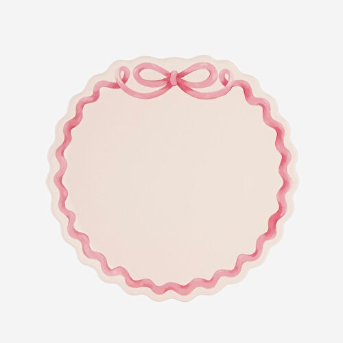 CATH KIDSTON Fields Pembe Stoneware Yemek Tabağı 25 Cm
