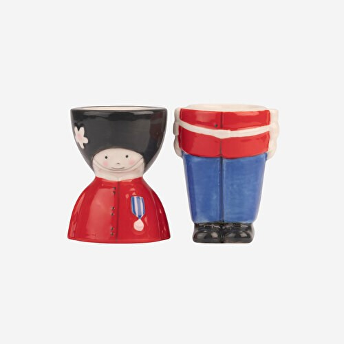 CATH KIDSTON London Guard Kırmızı Stoneware Yumurtalık 4,5X5,5 Cm