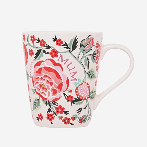 CATH KIDSTON Strawberry Garden Kırmızı Porselen Kupa 375 Ml