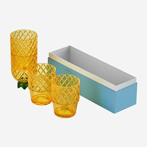 Chiara Alessi Linea Sarı Akrilik Su Bardağı 250 Ml