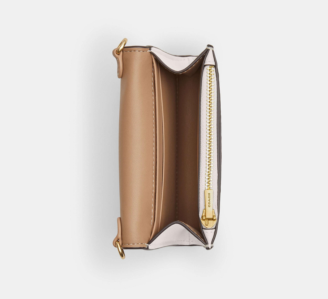Coach Beyaz Mini Çarpraz Askılı Çanta 