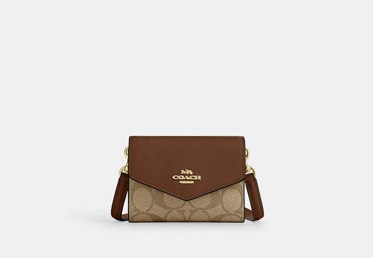 Coach Kahve Mini Çarpraz Askılı Çanta 