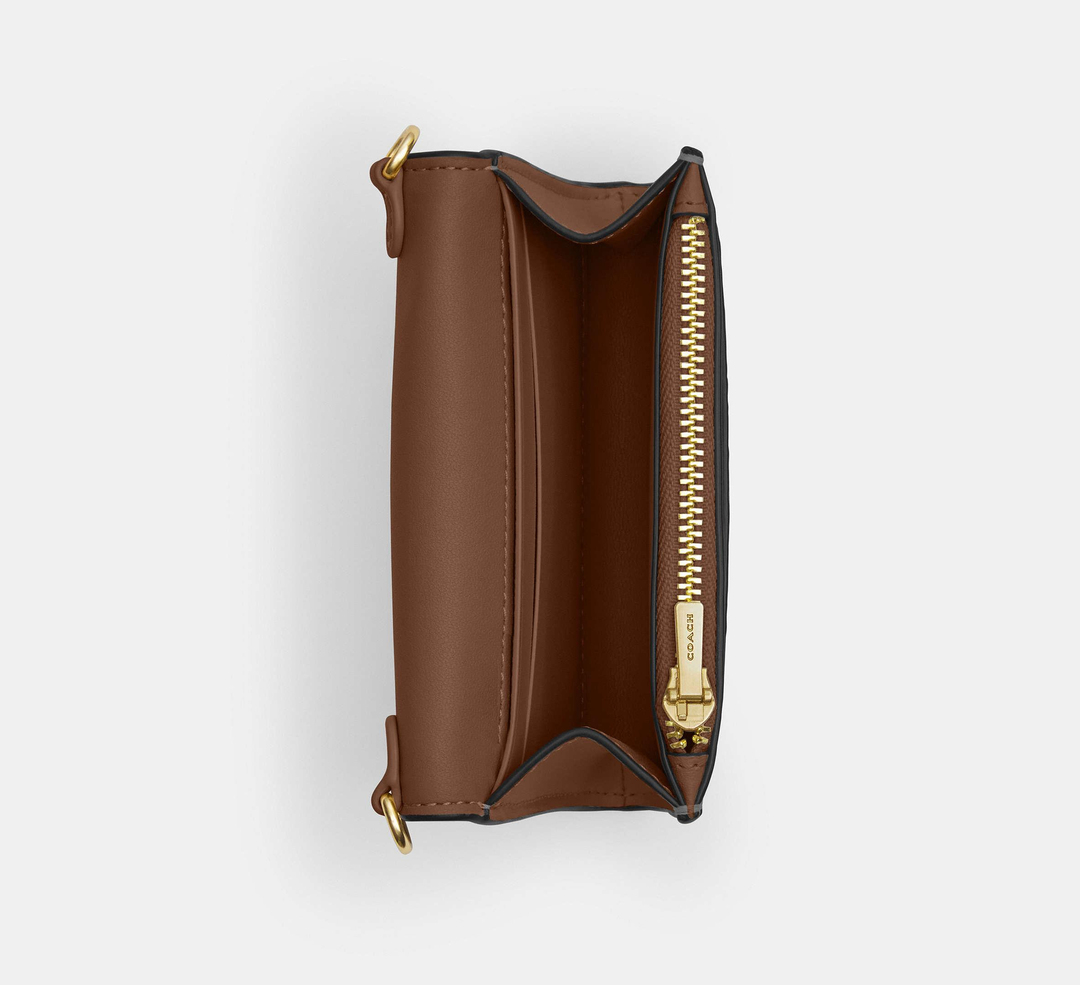 Coach Kahve Mini Çarpraz Askılı Çanta 