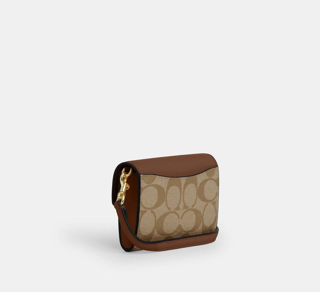 Coach Kahve Mini Çarpraz Askılı Çanta 