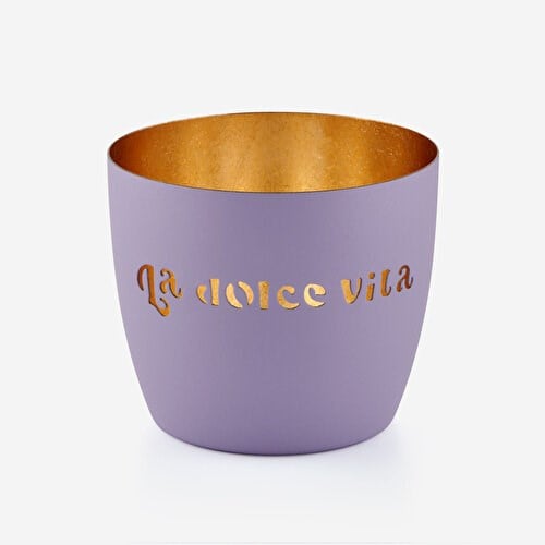 Gift Company Lila Demir La Dolce Vita Mumluk 8X5x10 Cm