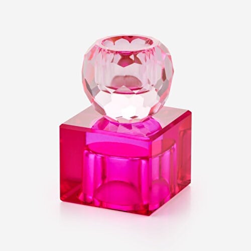 Gift Company Pembe Cam Mumluk 5X8x5 Cm