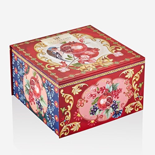 Grace Pomegranate Kırmızı Karton Kutu 30 Cm
