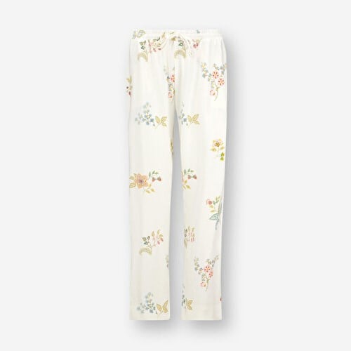 Pip Studio Belin Beyaz Viscose Pantolon