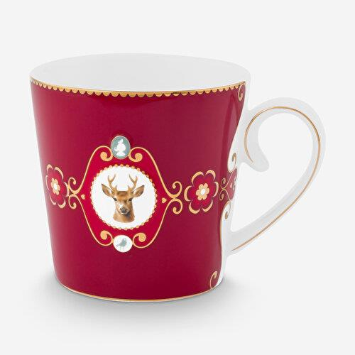 Pip Studio Love Birds Kırmızı Porselen Kupa 250 Ml