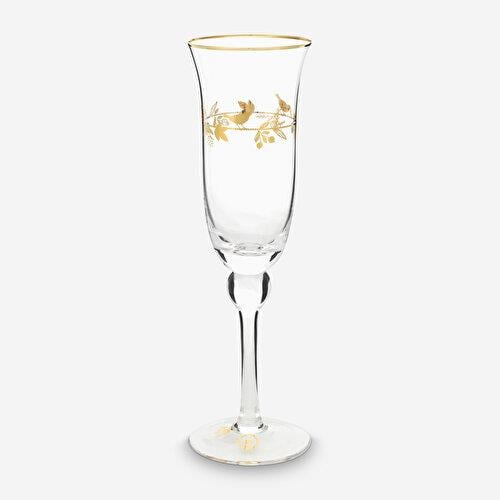 Pip Studio Love Birds Şeffaf Cam Şampanya Kadehi 220 Ml