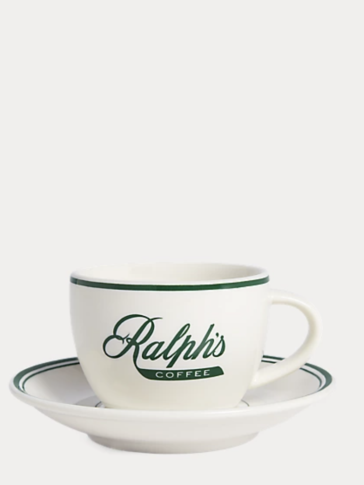 Ralph's Coffee Espresso Cup & Saucer 