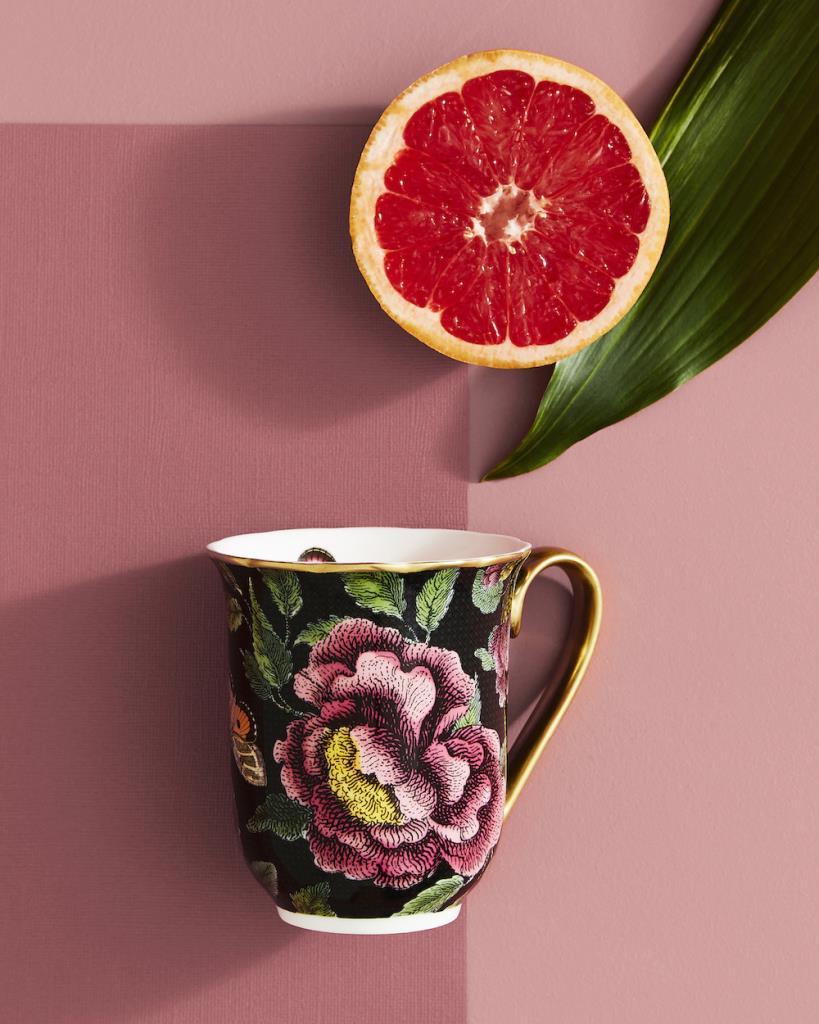 Spode Creatures of Curiosity Mug Siyah 