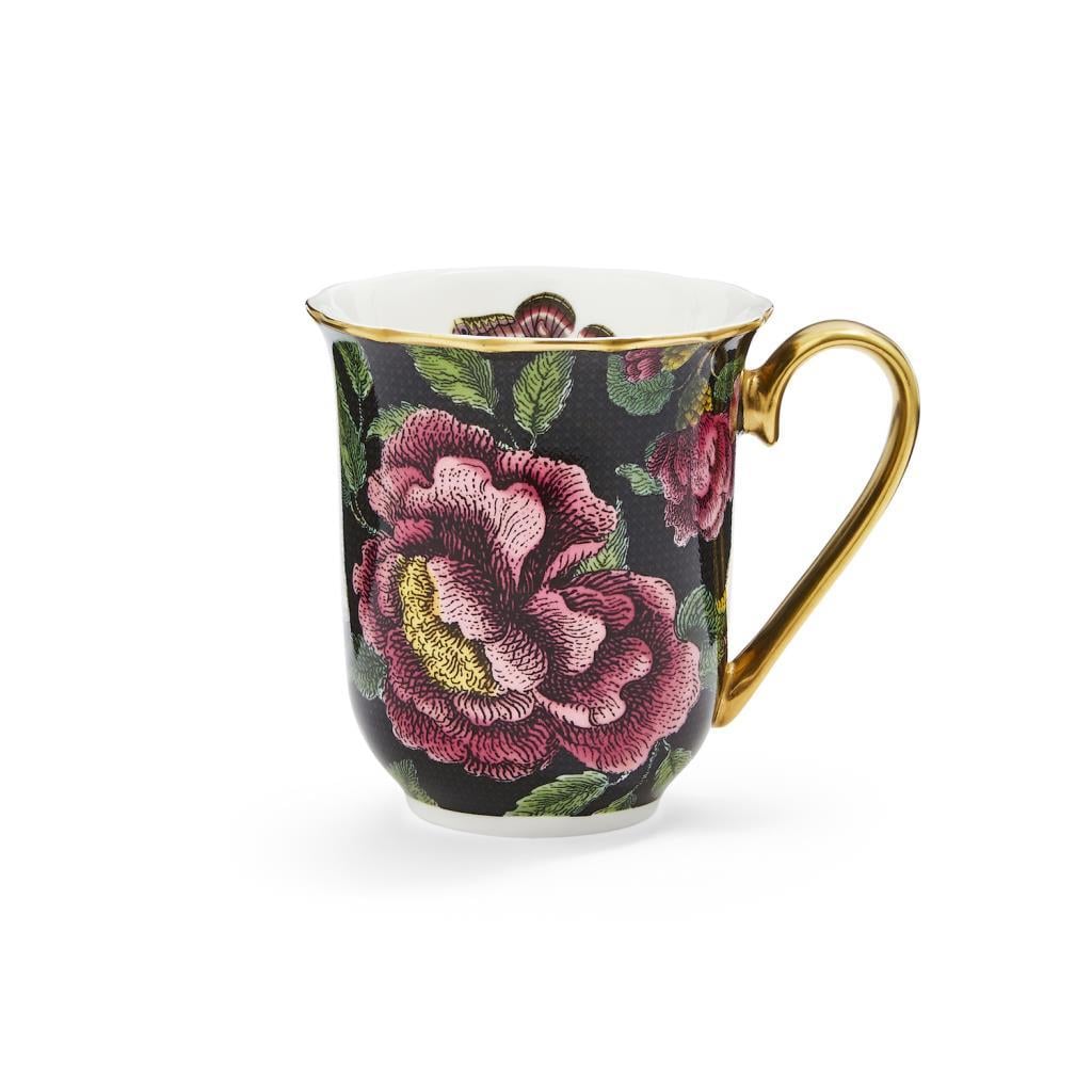 Spode Creatures of Curiosity Mug Siyah 