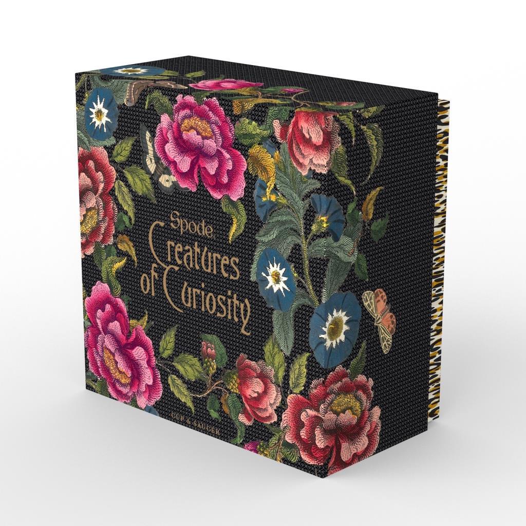 Spode Creatures of Curiosity Siyah&Krem Çay Fincanı