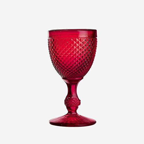 VISTA ALEGRE Bicos Kırmızı Cam Kadeh Seti 280 Ml