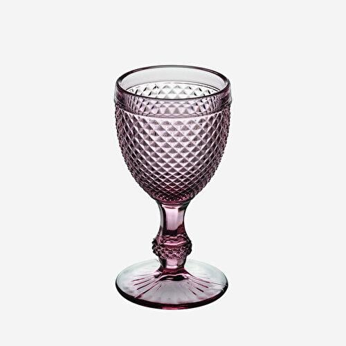 VISTA ALEGRE Bicos Pembe Cam Kadeh Seti 280 Ml