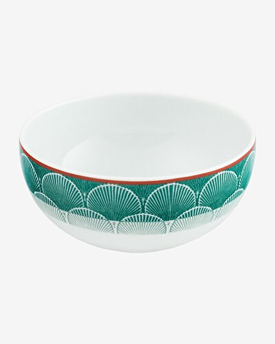 Vista Alegre Lotus Yeşil Porselen Çorba Kasesi 11 Cm