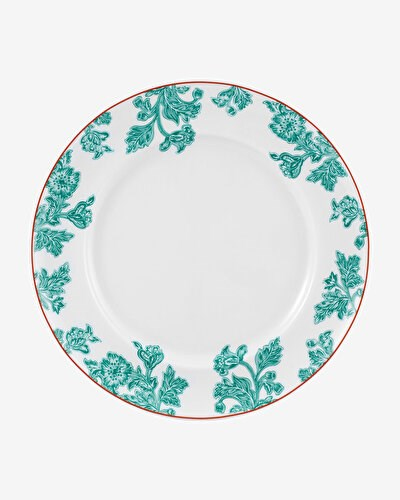 Vista Alegre Lotus Yeşil Porselen Yemek Tabağı 28 Cm